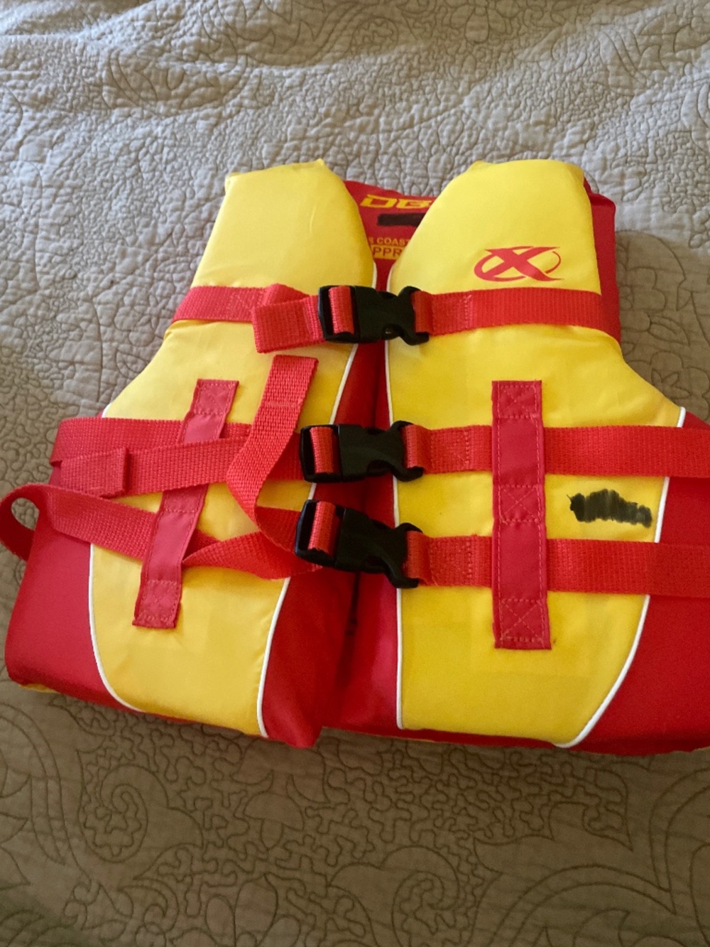 Barely worn DBX youth life jacket